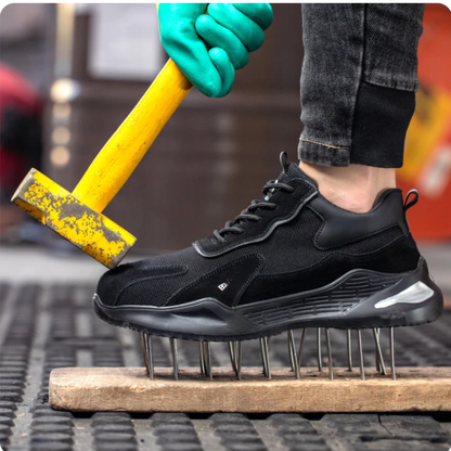 Zapatillas de seguridad antideslizantes con diseño deportivo – FORCEFOOT