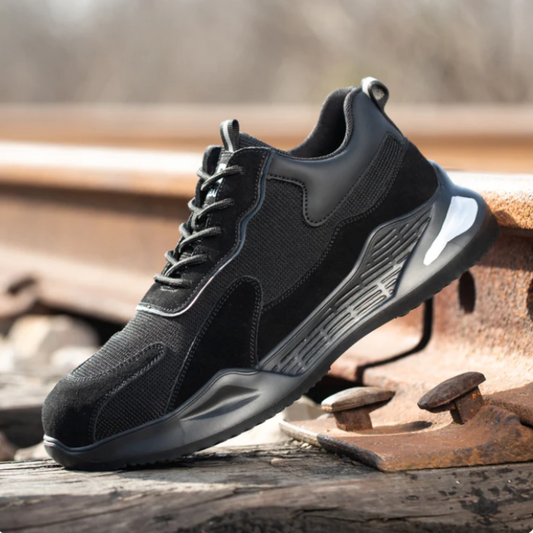 Zapatillas de seguridad antideslizantes con diseño deportivo – FORCEFOOT