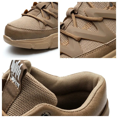 Zapatos de seguridad ligeros con puntera de acero para trabajo profesional – CORE