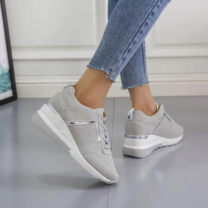 UrbanSoul Z-Step – Zapatillas de mujer cómodas con suela anatómica, apoyo total, estilo urbano