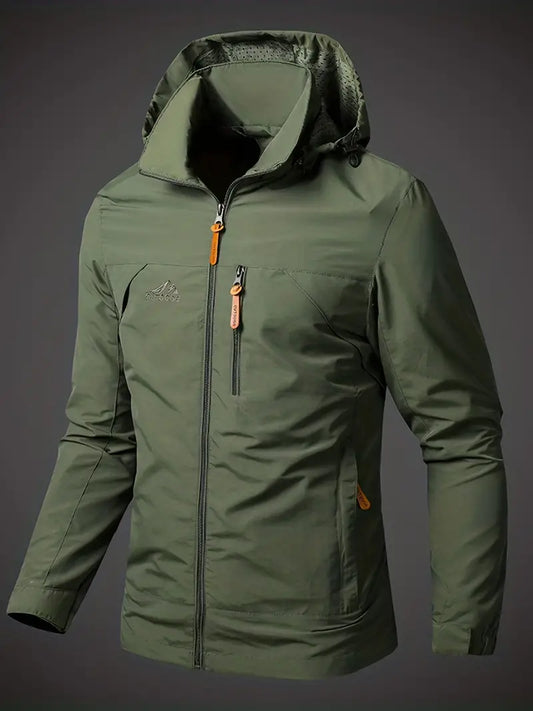 MAGNUS - Abrigo de invierno impermeable y a prueba de viento para hombre