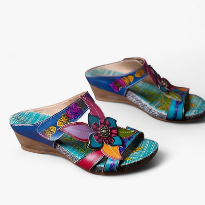 Sandalias bohemias para mujer con detalles trenzados – DALIA