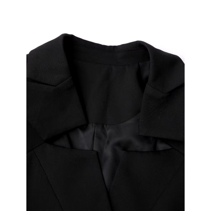 Blazer entallada de corte clásico para mujer – SHIENA