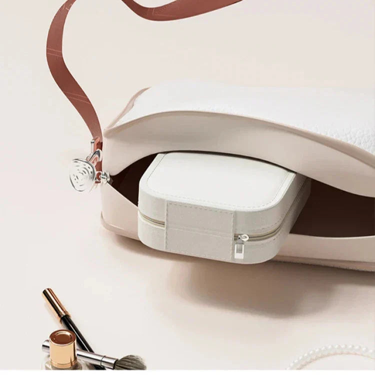 Neceser de maquillaje con espejo LED portátil para viaje – KORI