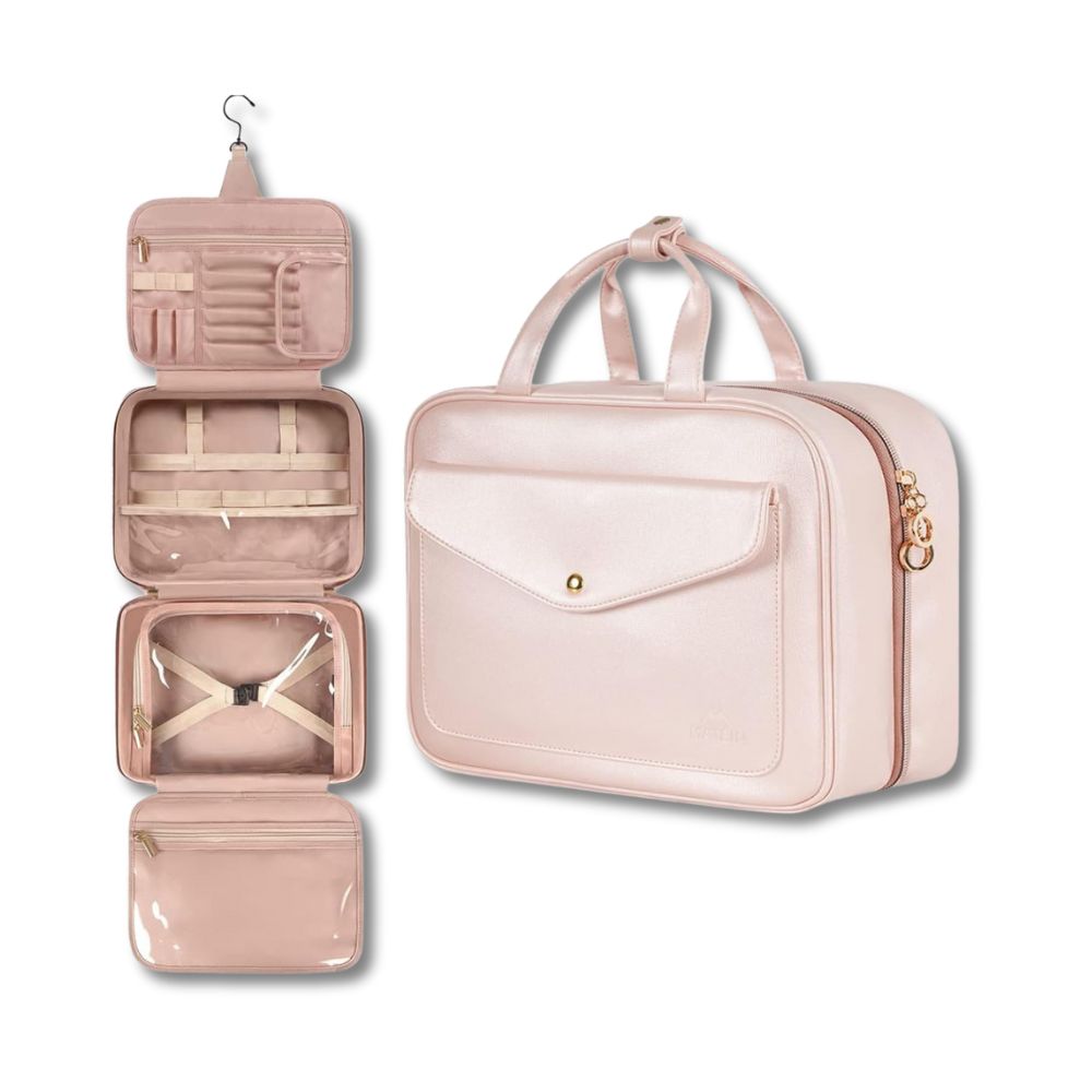 Neceser colgante multifuncional con compartimentos – SAMIRA