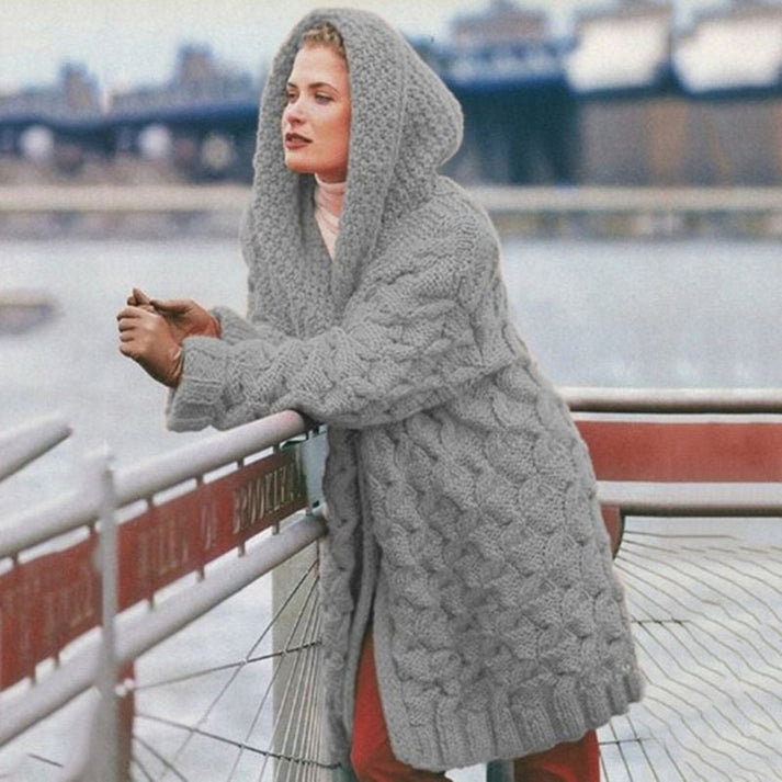 CARLA – Abrigo largo elegante para mujer