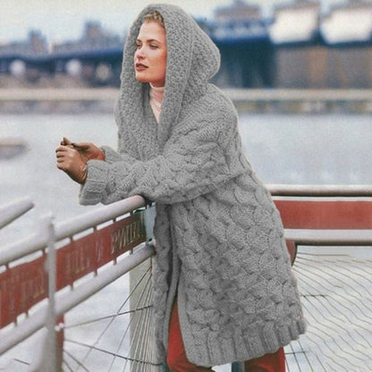 CARLA – Abrigo largo elegante para mujer