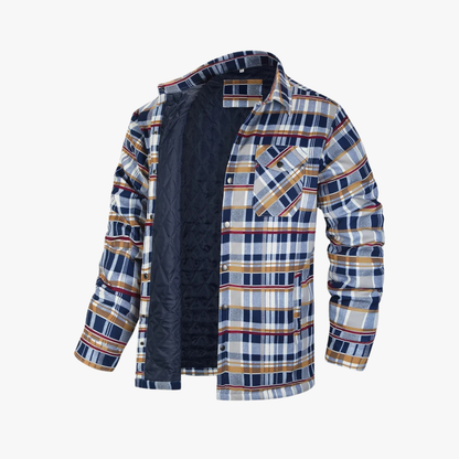 Camisa de franela térmica a cuadros para hombre – DAYTON