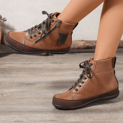 Botas altas de mujer con cremallera y plantilla cómoda – LIVARA