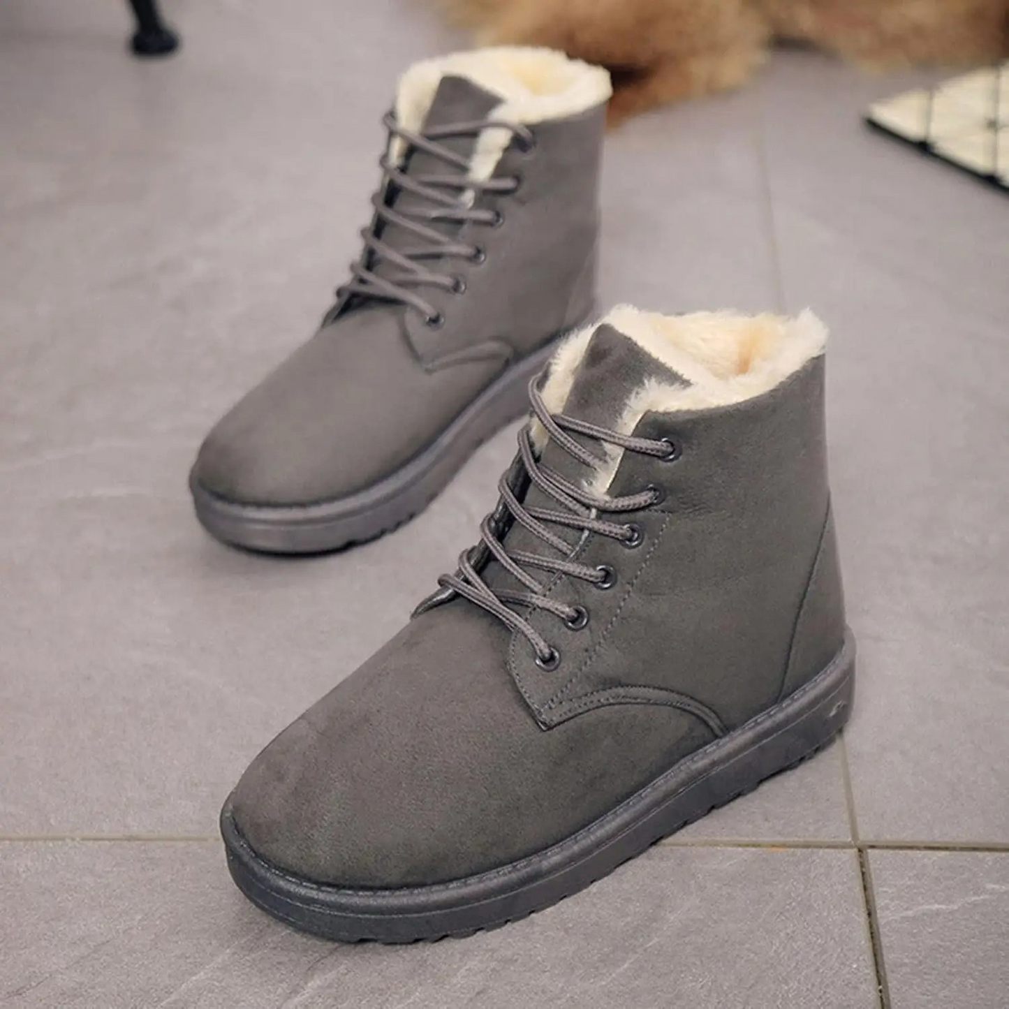 NOVA - Botas de invierno cómodas con forro cálido para niñas