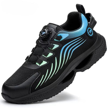 Zapatillas de seguridad con puntera de acero y diseño deportivo – GRAVITEK