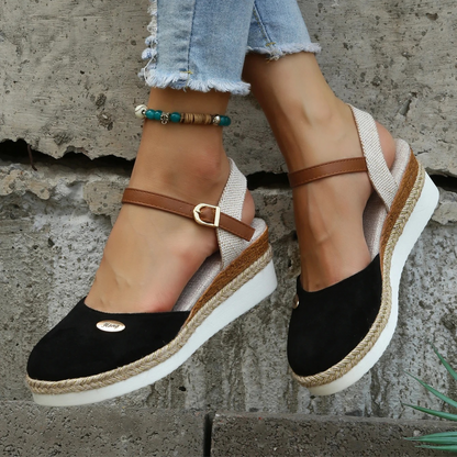 Sandalias bohemias con colores en contraste – Kalea