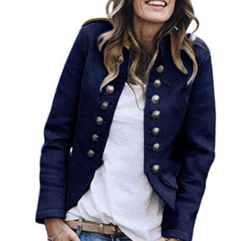 ELLEMIEKE - Elegante blazer de manga larga para mujeres