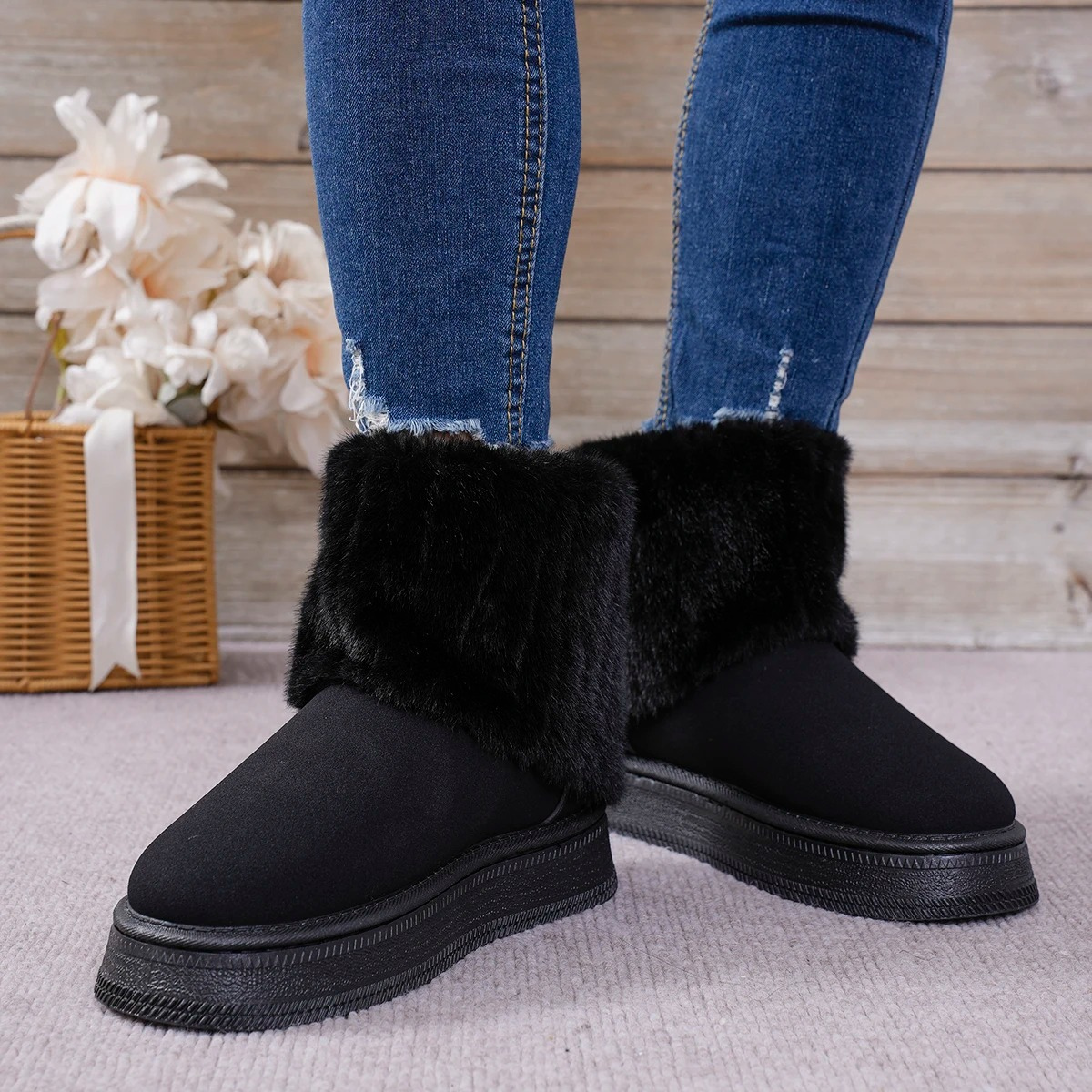 MARGOT - Botas de invierno forradas cálidas y elegantes