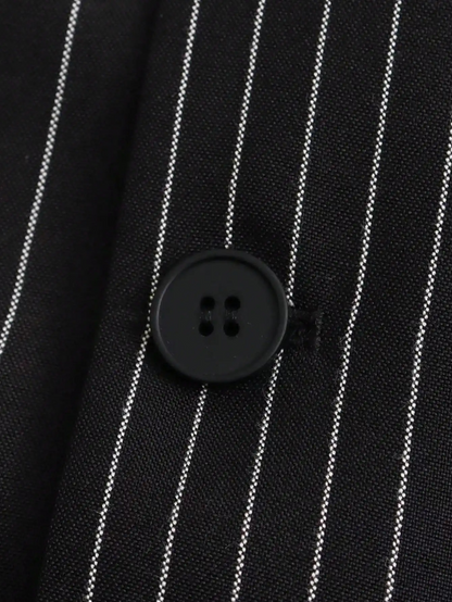 AINA - Blazer formal con rayas para mujer, perfecto para el aspecto de oficina