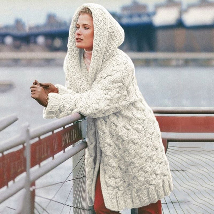 CARLA – Abrigo largo elegante para mujer