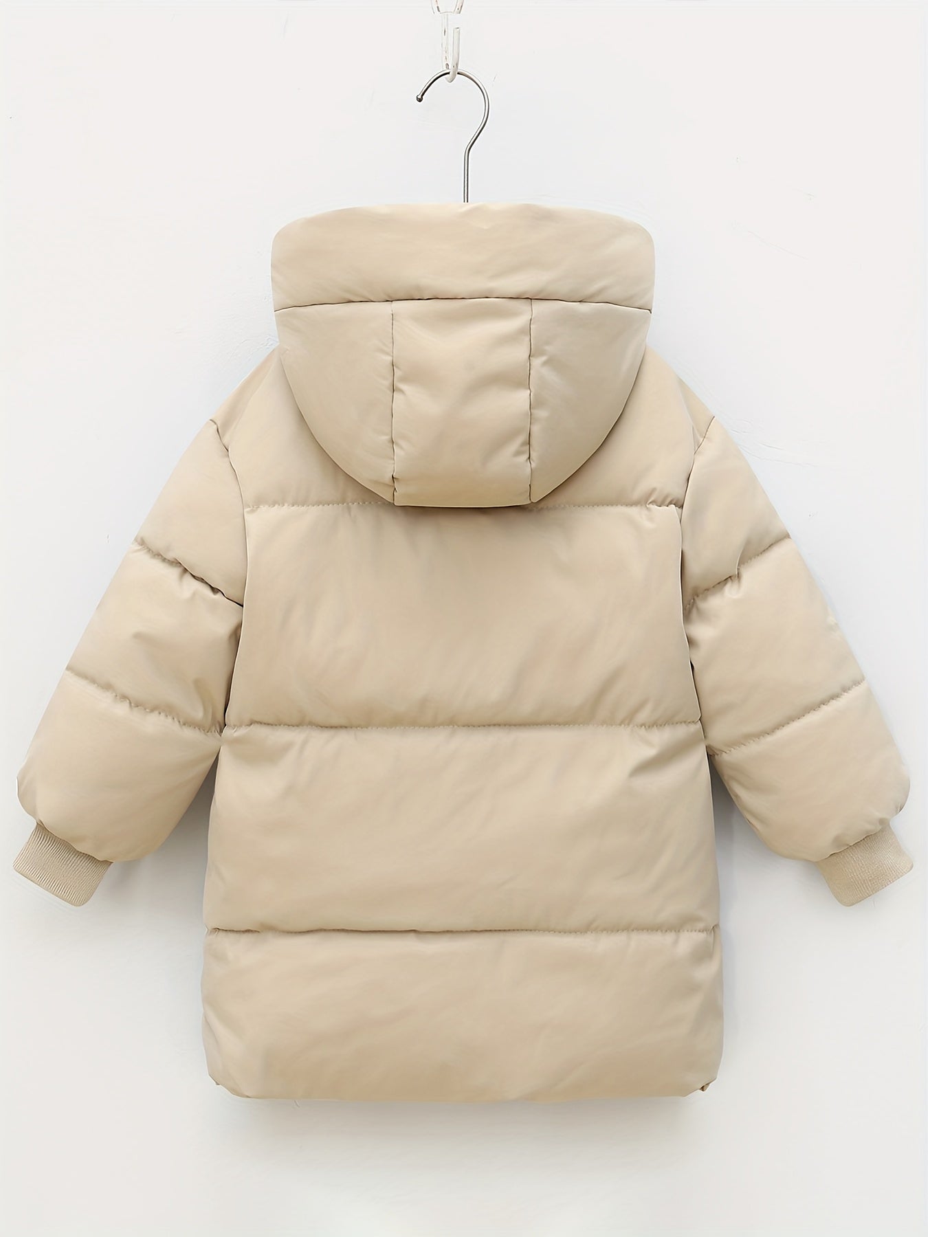 NILS - Chaqueta acolchada con capucha y mangas largas para niños