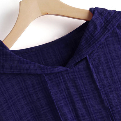 Camisa de lino y algodón con diseño relajado – EINARA