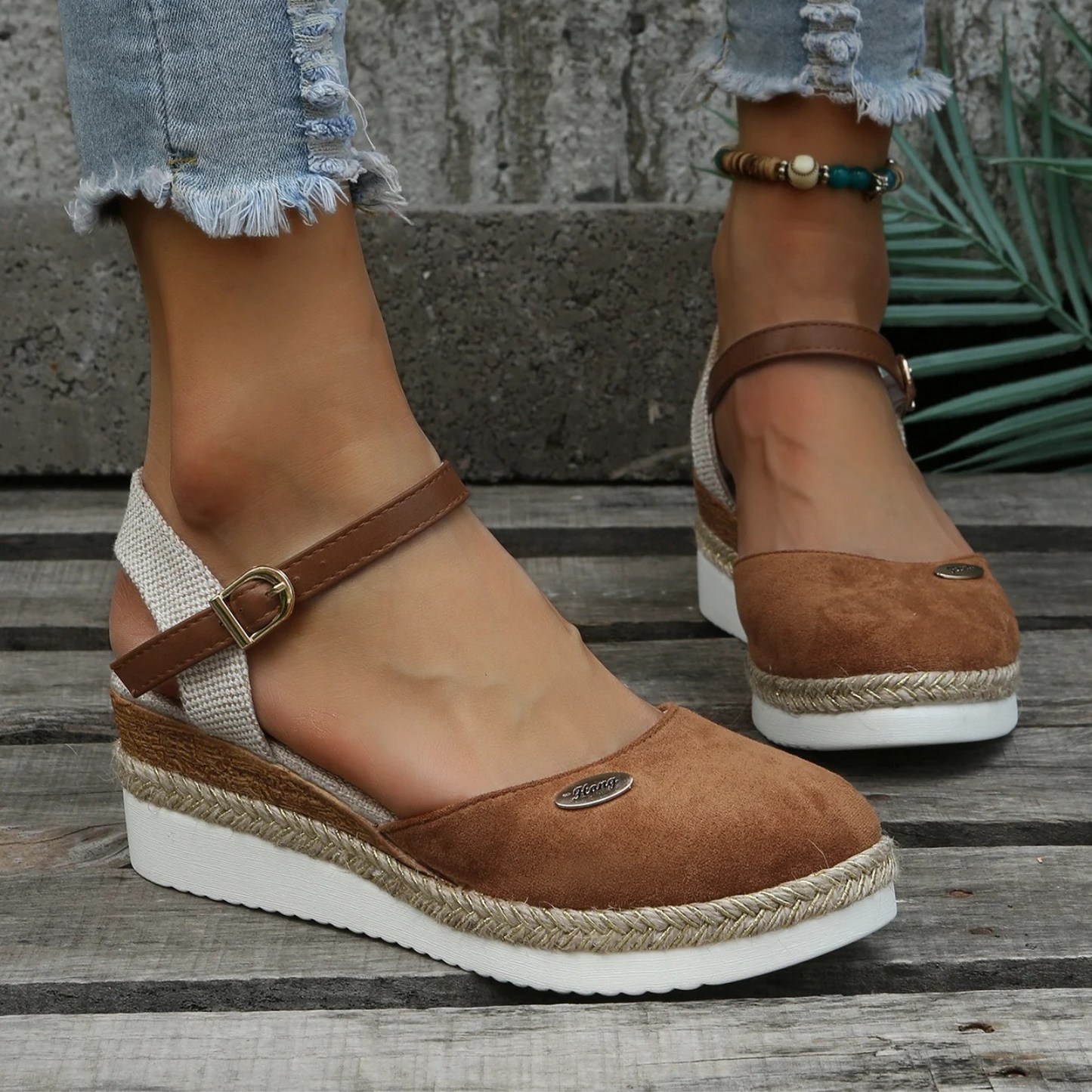 Sandalias bohemias con colores en contraste – Kalea