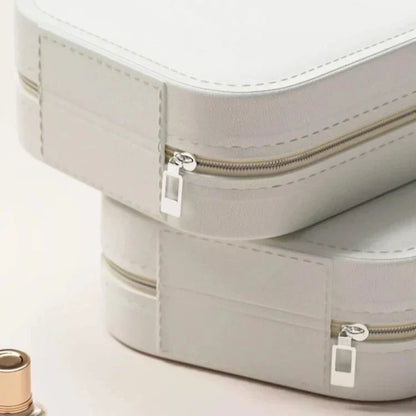 Neceser de maquillaje con espejo LED portátil para viaje – KORI