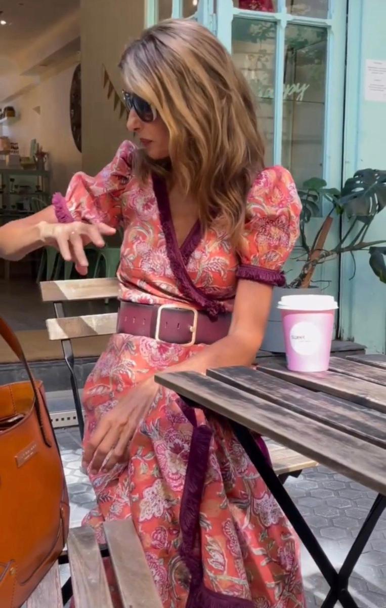 Vestido Wikkel con Mangas Abullonadas y Doce Ondas para Mujeres Elegantes - ENDELLION