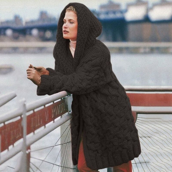 CARLA – Abrigo largo elegante para mujer