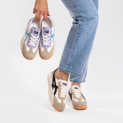 Zapatillas vintage cómodas y modernas para mujer – ELIN RETRO