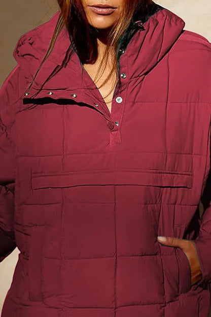 EMMA - Suéter acogedor con capucha y bolsillos para mujer