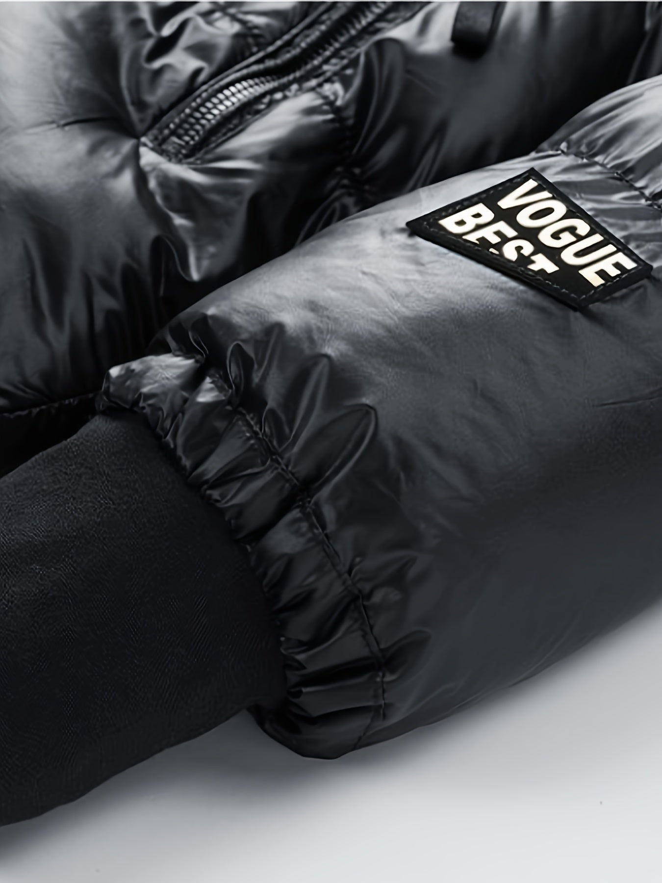 NORDEN - Abrigo puffer de invierno holgado con capucha para hombre