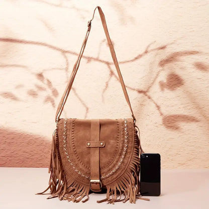 RIA - Bolso de hombro estilo vintage para mujer