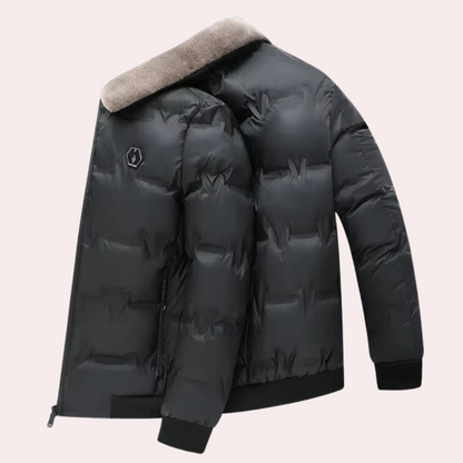 BRUNO - Chaqueta acolchada para hombre con cremallera