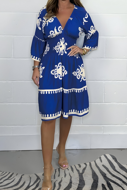 Vestido largo boho de verano con corte fluido y estilo relajado – BOHÉA