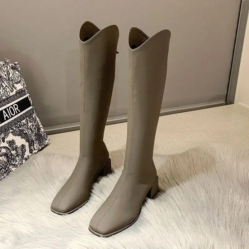 AMELIE - Botas altas casuales a prueba de viento para mujer