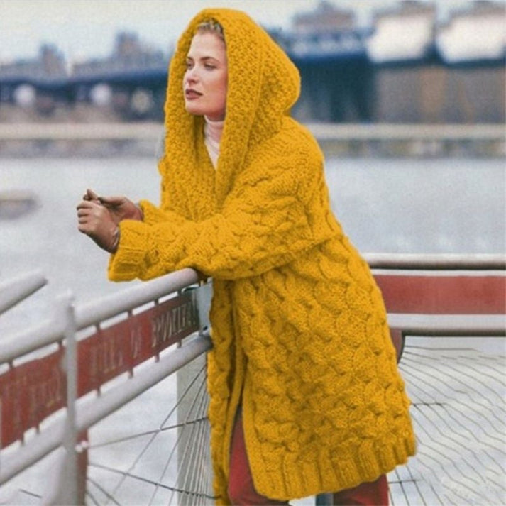 CARLA – Abrigo largo elegante para mujer