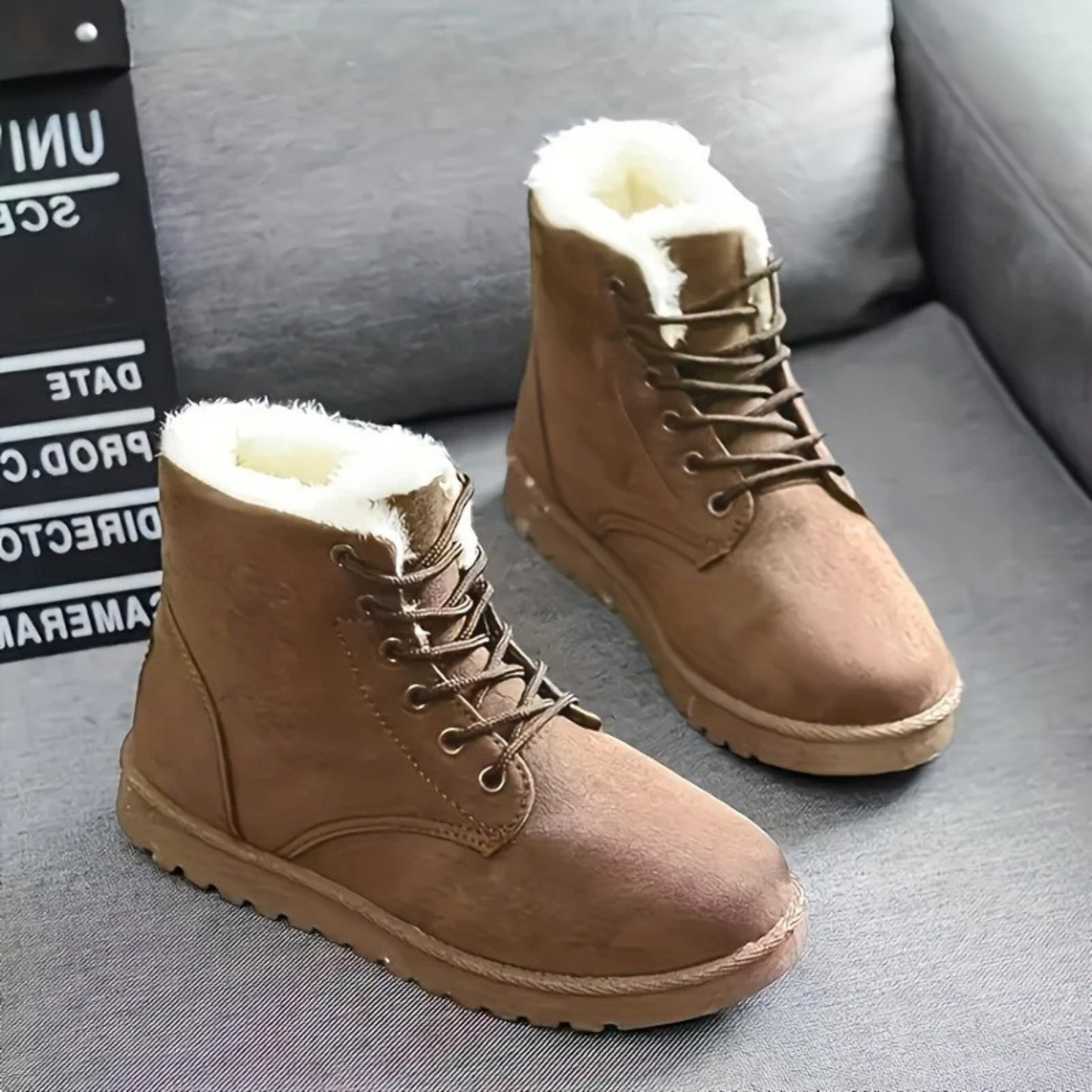 NOVA - Botas de invierno cómodas con forro cálido para niñas