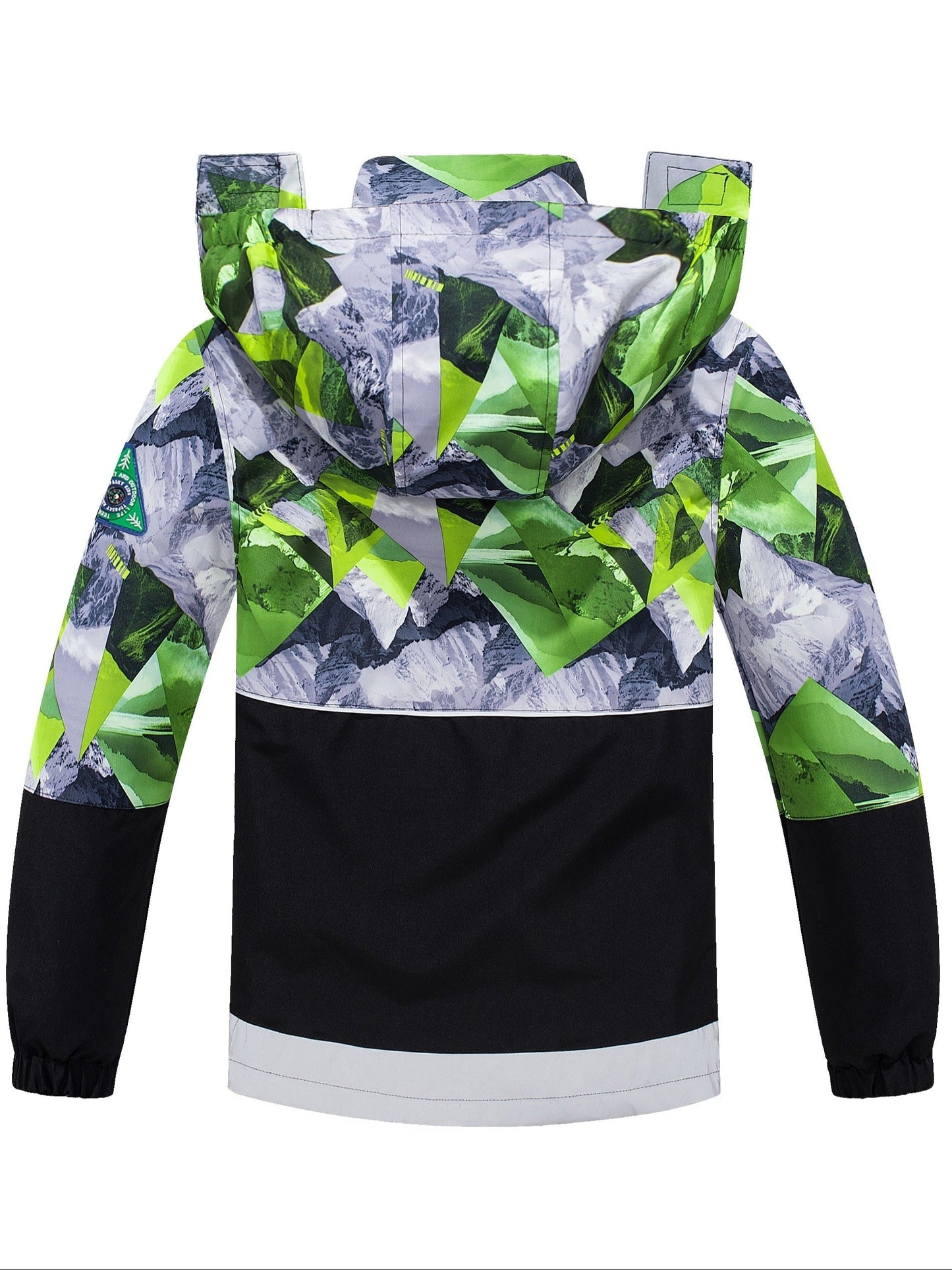 MILO - Abrigo impermeable para niños con capucha desmontable