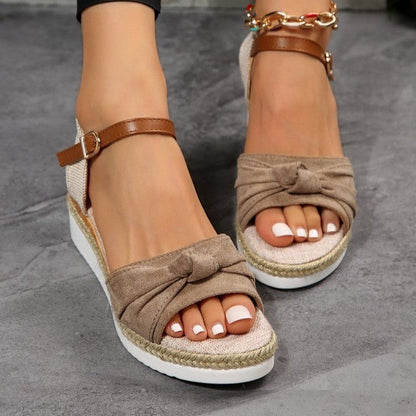 Sandalias de verano para mujer con hebilla ajustable – LISANDRA