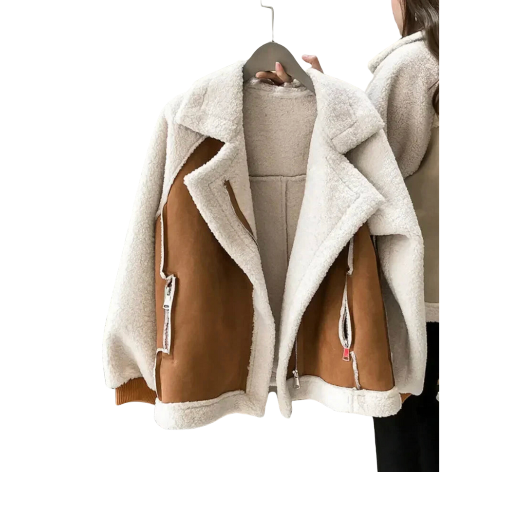 NELLY - Chaqueta de invierno con forro polar para mujer