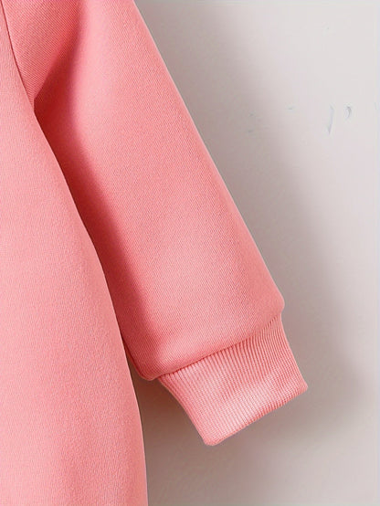 AVA - Sudadera con capucha y estampado de animales para niñas pequeñas