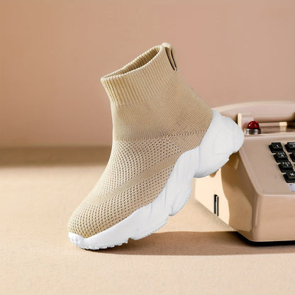 LUCAS - Zapatillas tipo calcetín transpirables para niños y niñas