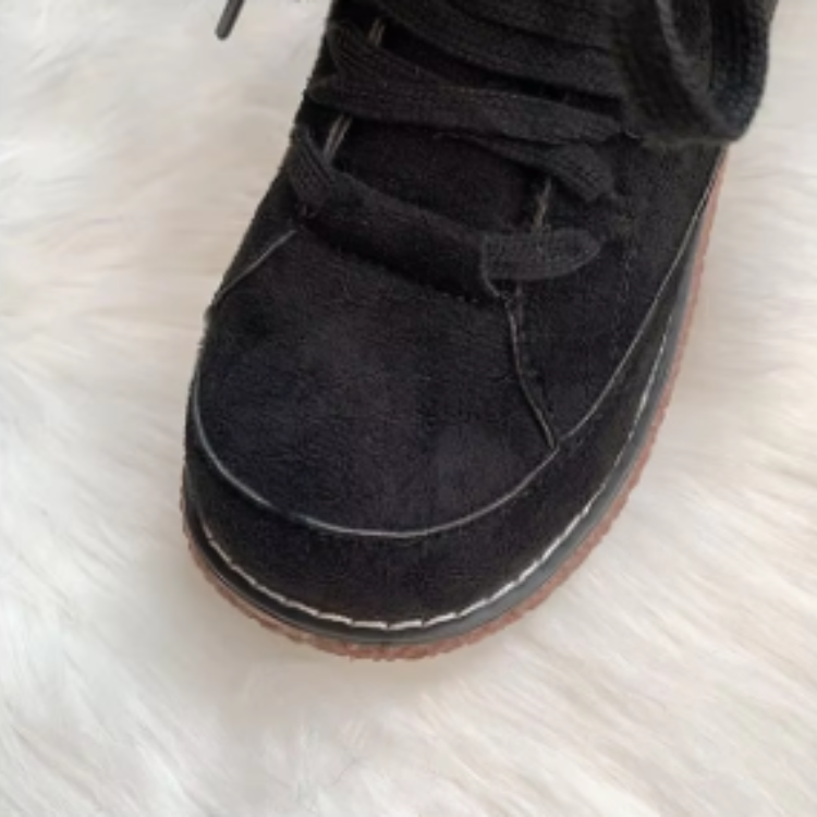 LYRA - Botas de invierno con forro de pelo y suela gruesa para mujer