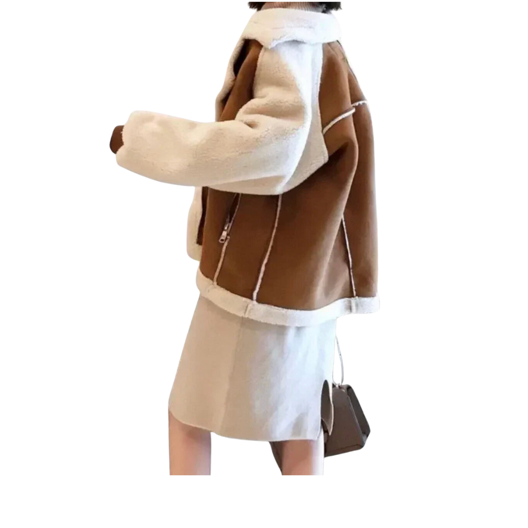 NELLY - Chaqueta de invierno con forro polar para mujer