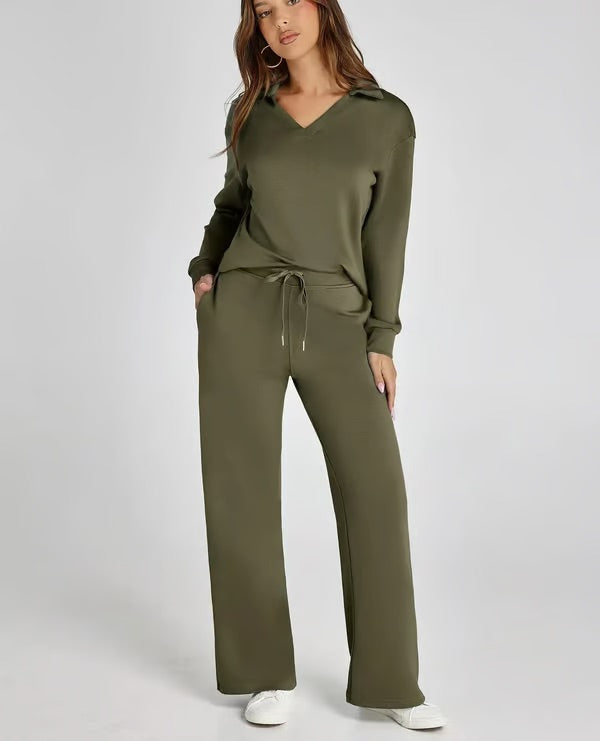 INESA – Conjunto loungewear de lujo para mujer