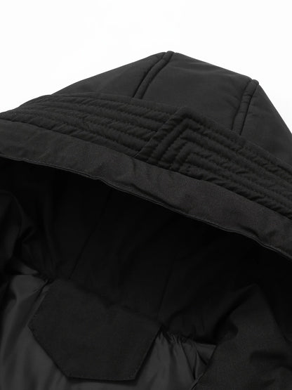 LUKAS - Abrigo de invierno con capucha y cremallera para niño