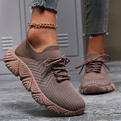 LIA - Zapatillas de running antideslizantes y transpirables para mujer