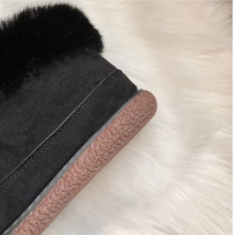 LYRA - Botas de invierno con forro de pelo y suela gruesa para mujer