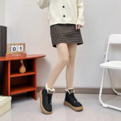 NAOMIE - Botas de invierno impermeables con forro suave para mujer