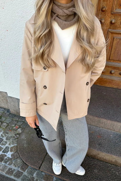 GIOVANNA – Chaqueta de cuero para mujer con corte suelto