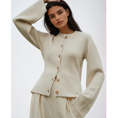 Cárdigan de mujer ultra suave con botones – SOFIA