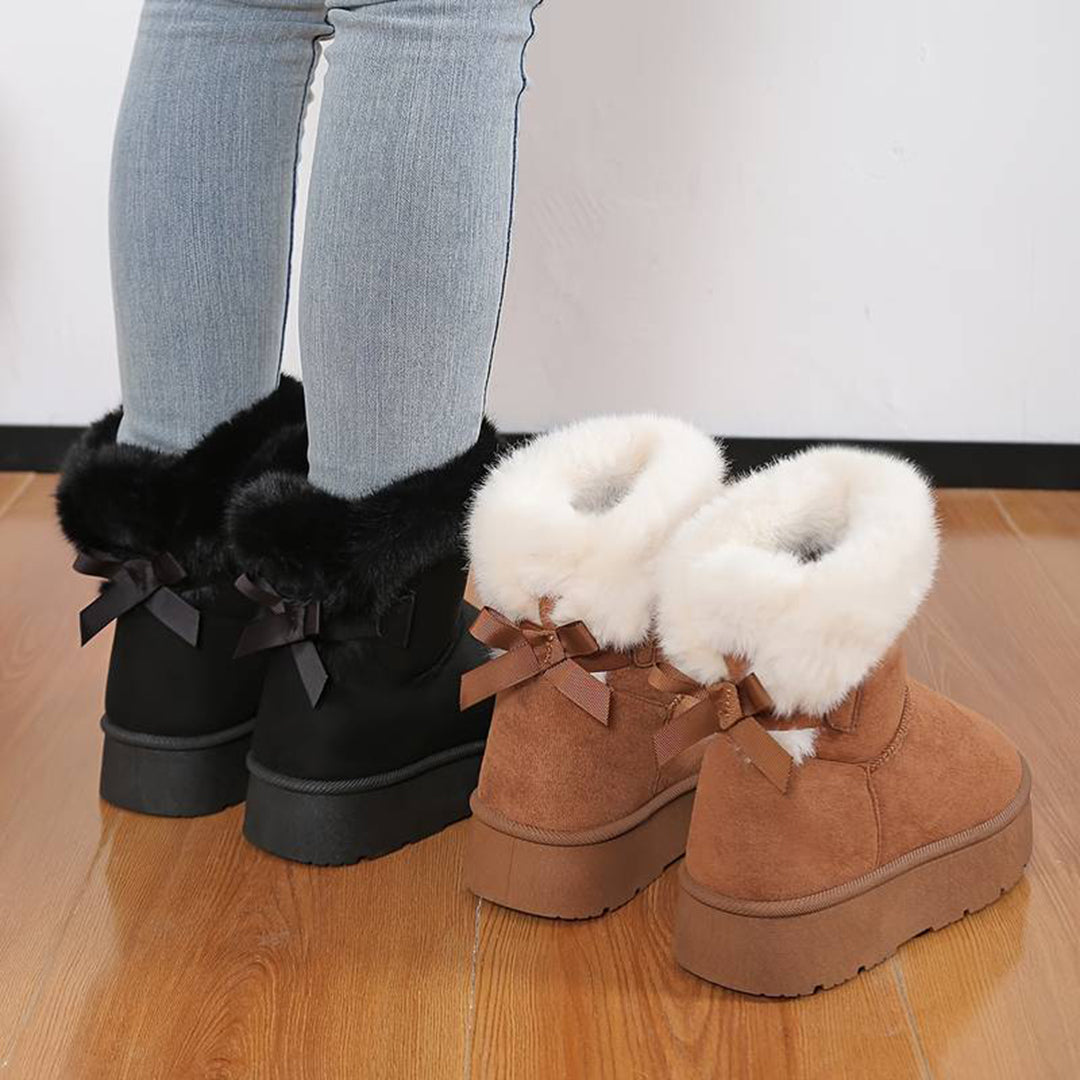 ZAHARA - Botas de invierno altas con suela gruesa para mujeres